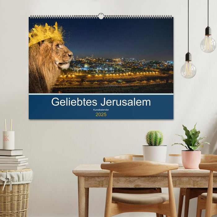 Geliebtes Jerusalem (CALVENDO Wandkalender 2025)