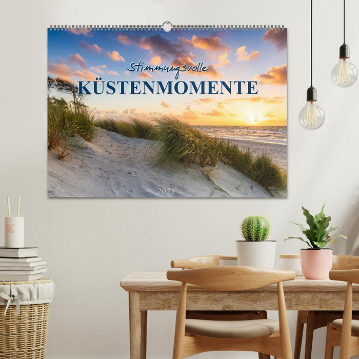 Stimmungsvolle Küstenmomente (CALVENDO Wandkalender 2025)