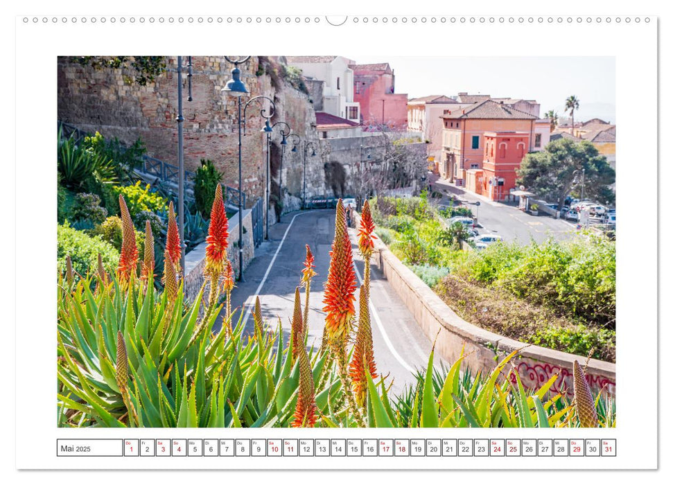 Cagliari - Stadt mit besonderem Zauber (CALVENDO Premium Wandkalender 2025)