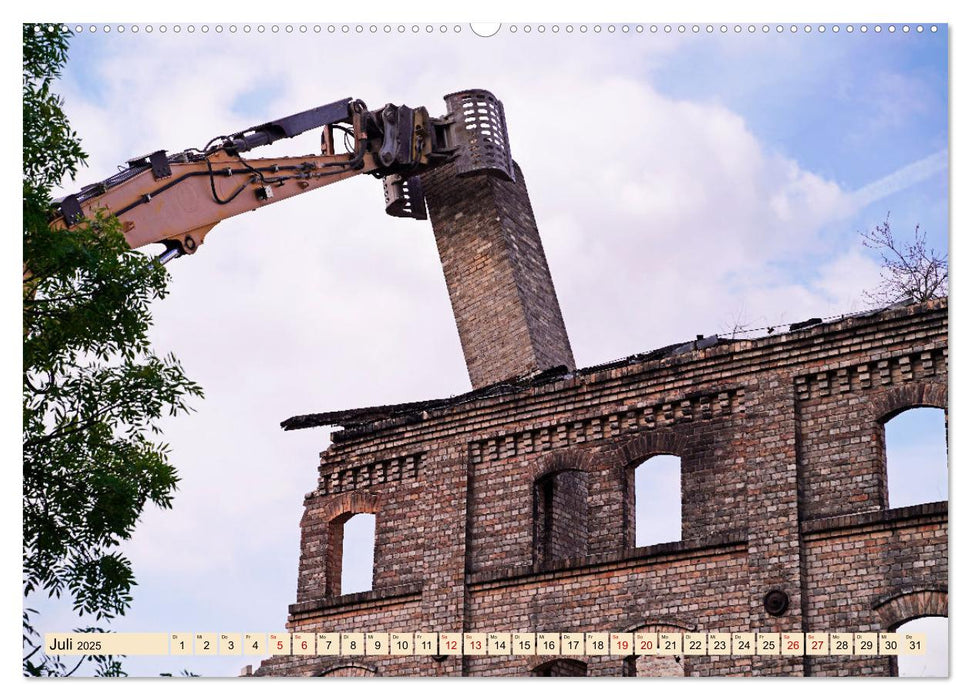 Auf der Großbaustelle (CALVENDO Premium Wandkalender 2025)