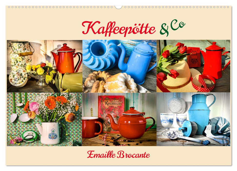 Kaffeepötte & Co (CALVENDO Wandkalender 2025)