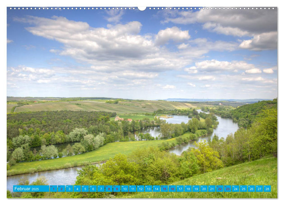 Natur pur - Volkach am Main (CALVENDO Premium Wandkalender 2025)