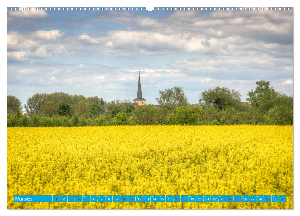 Natur pur - Volkach am Main (CALVENDO Premium Wandkalender 2025)