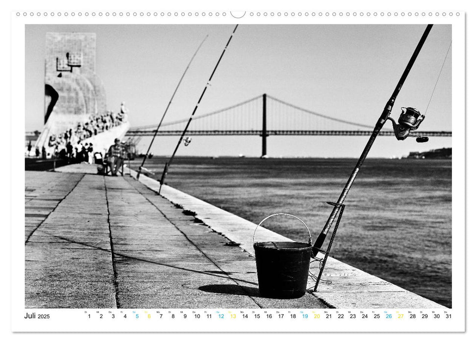 Lissabon One Day (CALVENDO Premium Wandkalender 2025)