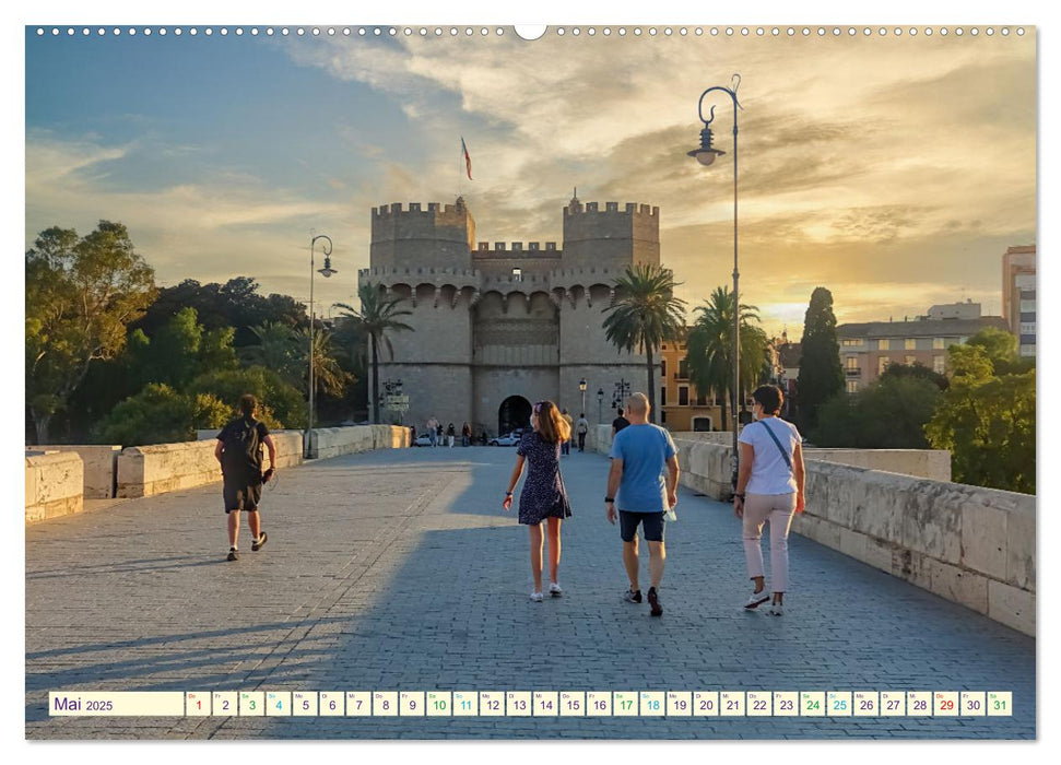 Valencia erobert dein Herz (CALVENDO Premium Wandkalender 2025)