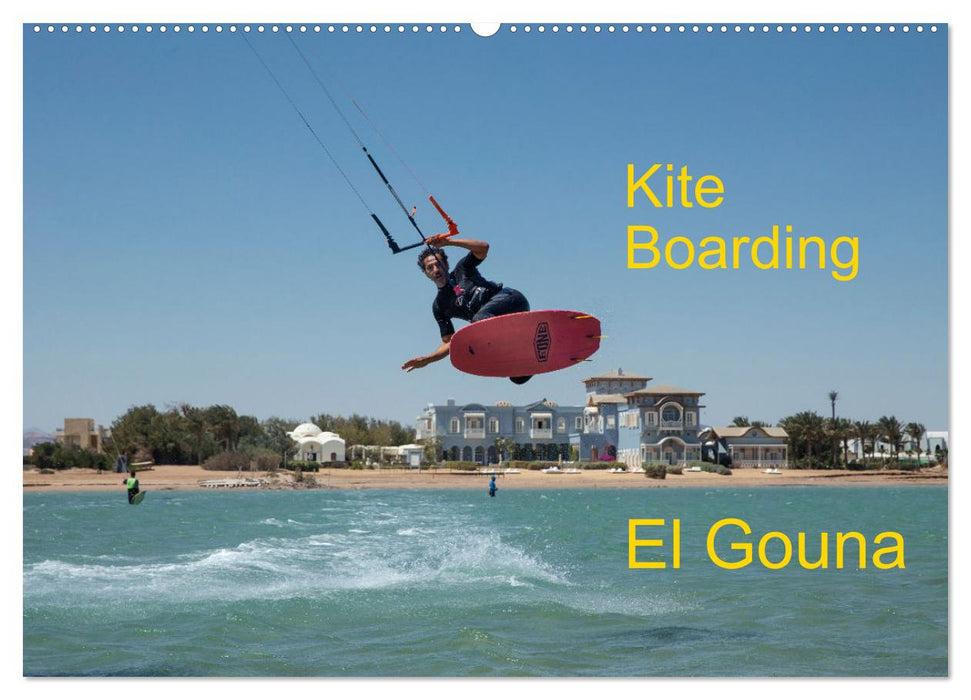 Kite Boarding El Gouna (CALVENDO Wandkalender 2025)