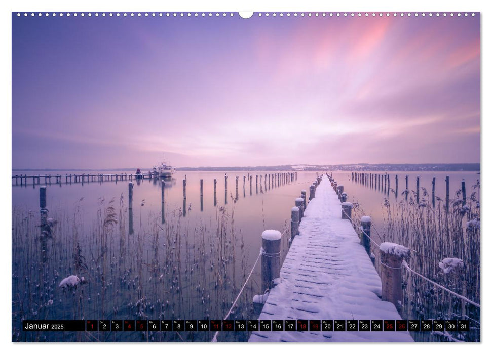 Lichtbilder vom Ammersee (CALVENDO Premium Wandkalender 2025)