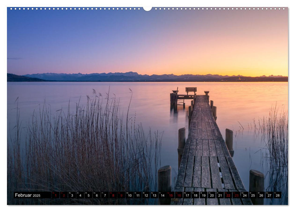 Lichtbilder vom Ammersee (CALVENDO Premium Wandkalender 2025)