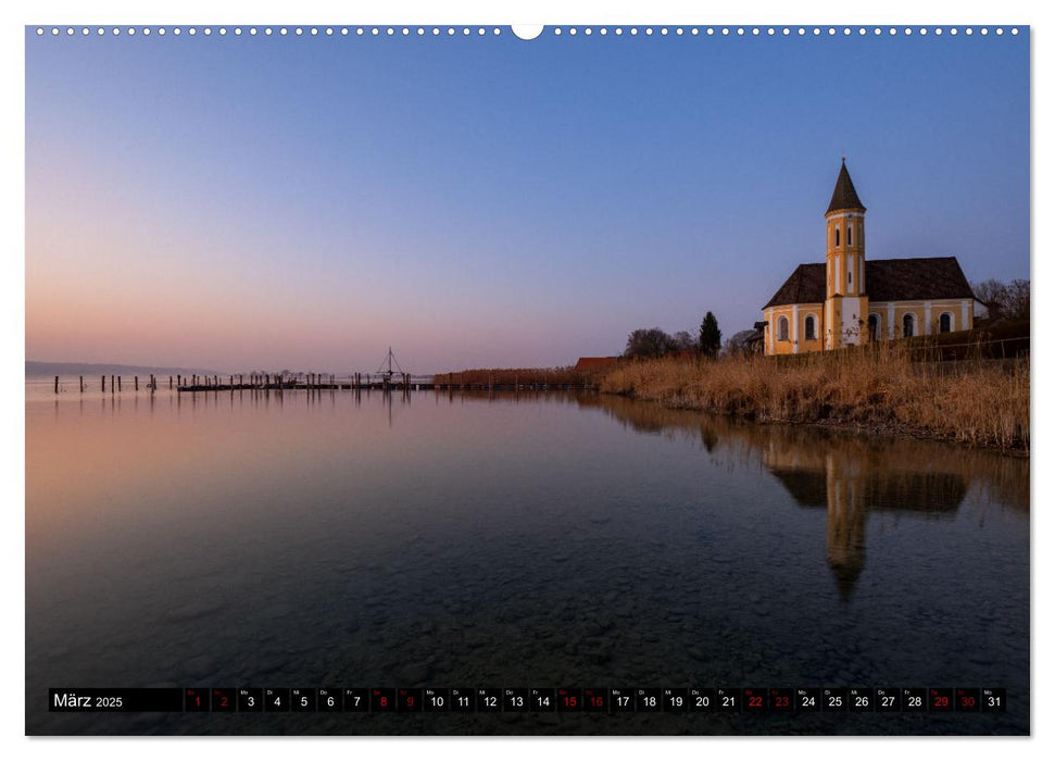 Lichtbilder vom Ammersee (CALVENDO Premium Wandkalender 2025)