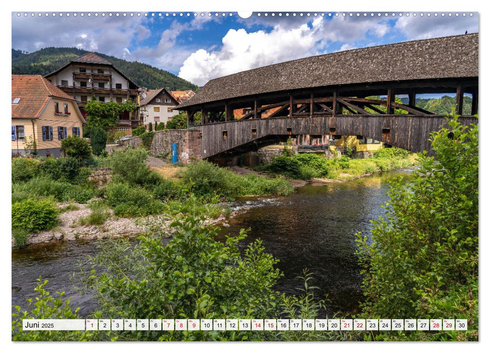 Schwarzwald - Das Murgtal (CALVENDO Wandkalender 2025)
