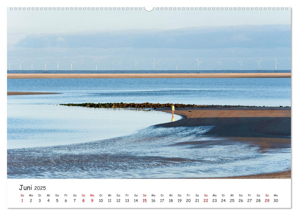 Borkum: Streifzüge über die Nordseeinsel (CALVENDO Premium Wandkalender 2025)