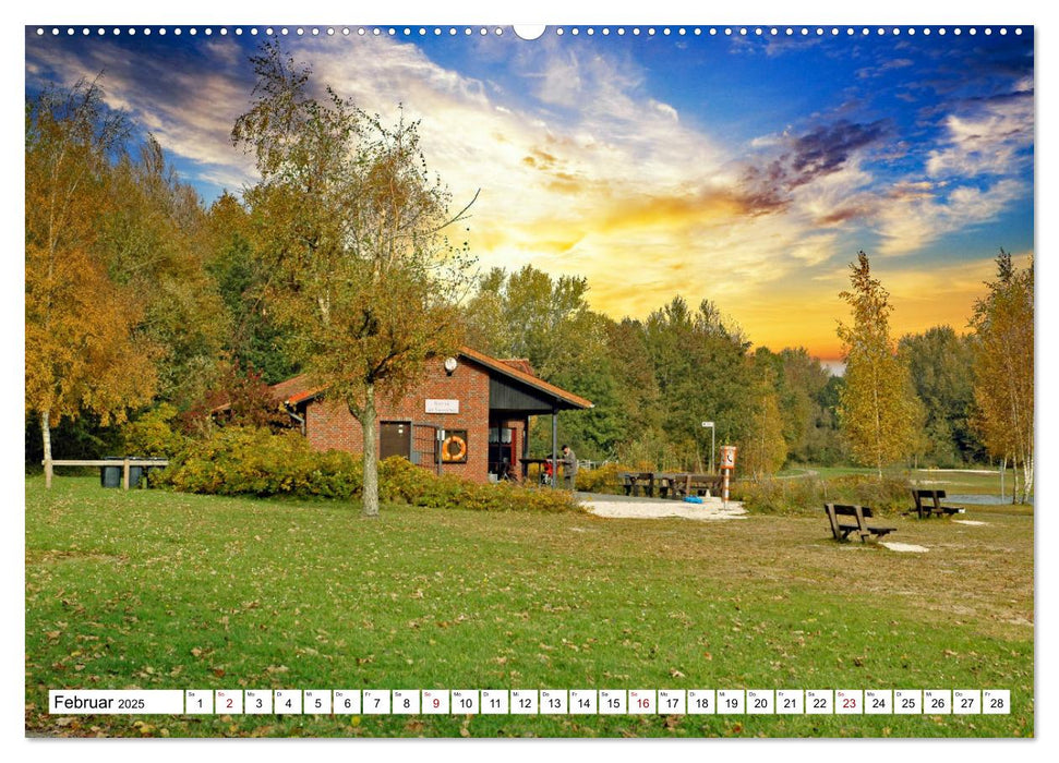 Erholungsort Schortens (CALVENDO Premium Wandkalender 2025)