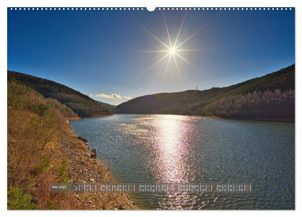 Gewässer in Südthüringen (CALVENDO Wandkalender 2025)