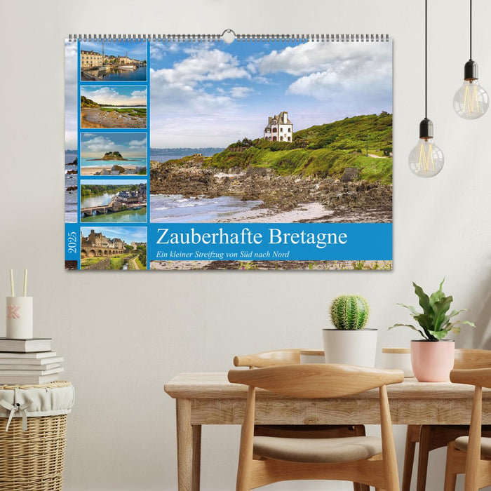 Zauberhafte Bretagne (CALVENDO Wandkalender 2025)