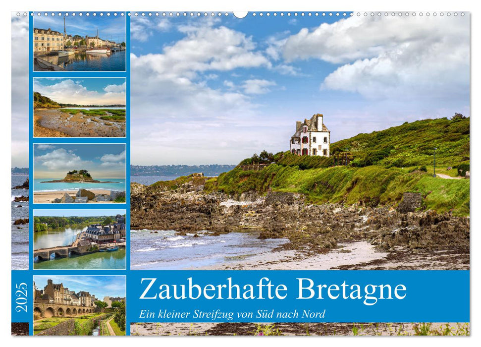 Zauberhafte Bretagne (CALVENDO Wandkalender 2025)