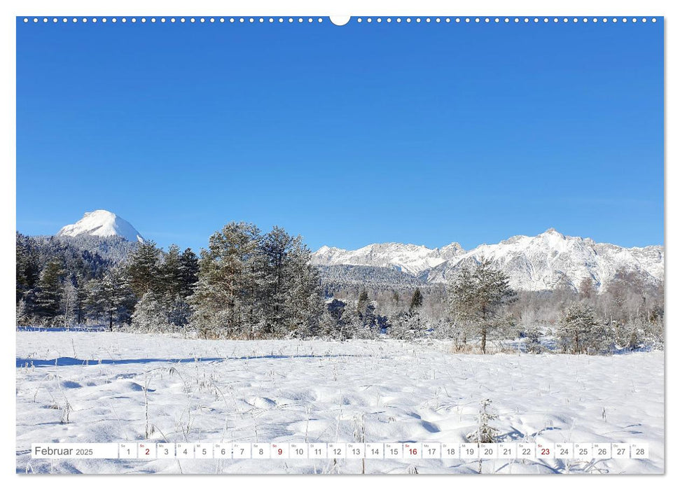 Malerisches Seefeld in Tirol (CALVENDO Wandkalender 2025)