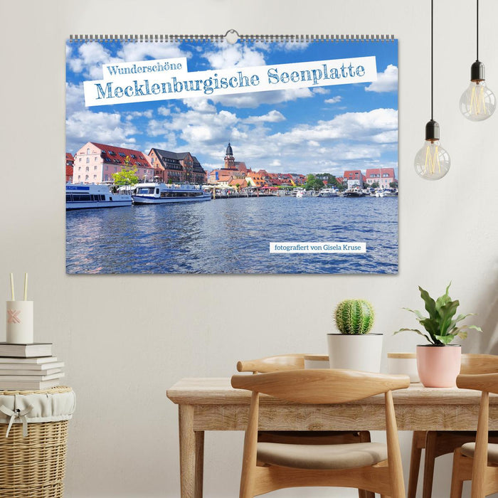 Wunderschöne Mecklenburgische Seenplatte (CALVENDO Wandkalender 2025)