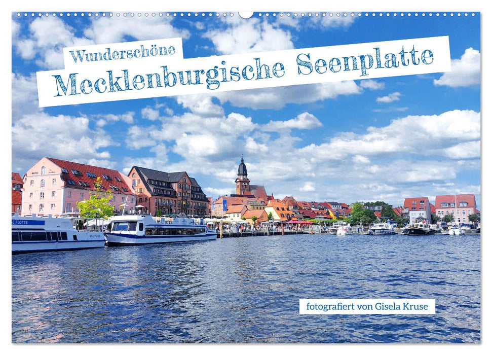 Wunderschöne Mecklenburgische Seenplatte (CALVENDO Wandkalender 2025)