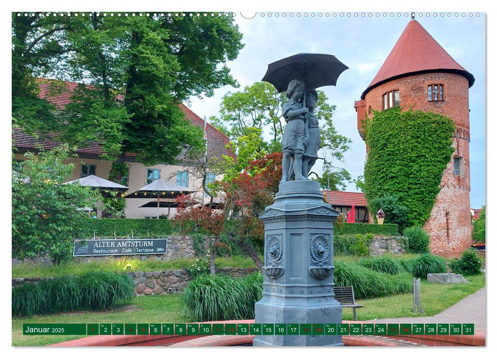 Wunderschöne Mecklenburgische Seenplatte (CALVENDO Wandkalender 2025)