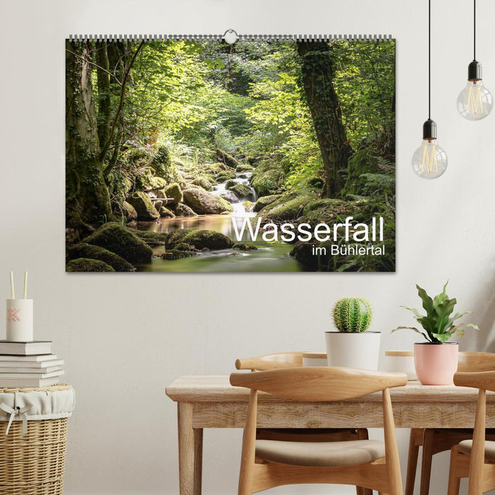 Wasserfall im Bühlertal (CALVENDO Wandkalender 2025)