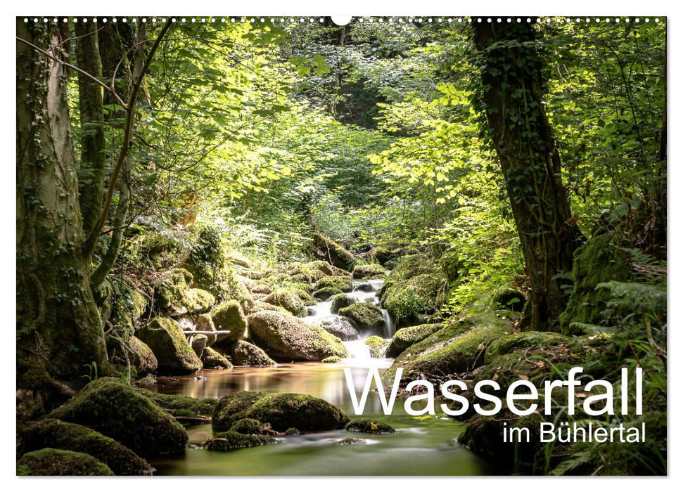 Wasserfall im Bühlertal (CALVENDO Wandkalender 2025)