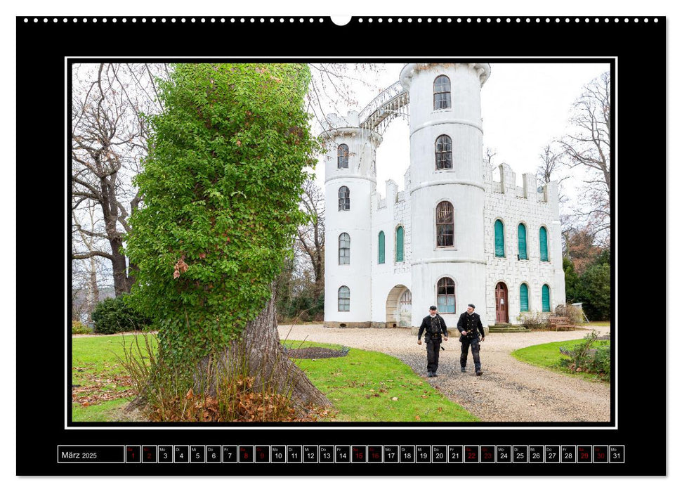 Schornsteinfeger über Berlin - Glückseligkeit (CALVENDO Premium Wandkalender 2025)