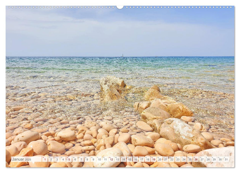 Die Insel Cres - Raue Schönheit in Kroatien (CALVENDO Wandkalender 2025)