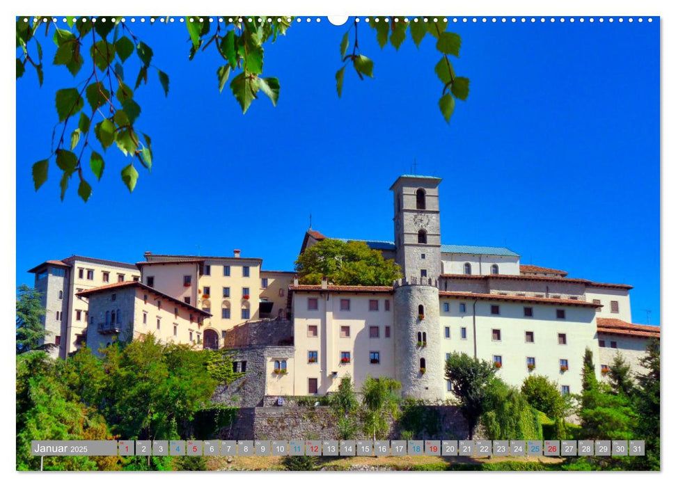 Friaul, Berge und Meer (CALVENDO Wandkalender 2025)