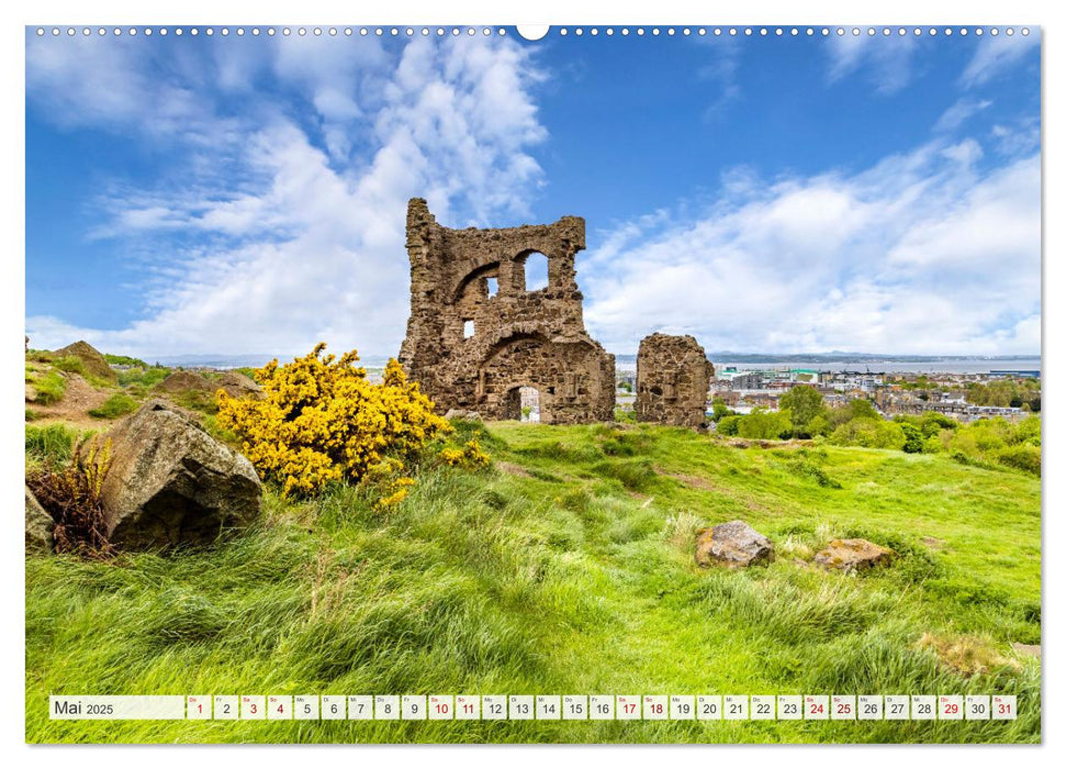 EDINBURGH Impressionen bei Tag und Nacht (CALVENDO Wandkalender 2025)