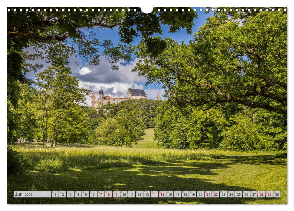 Fränkische Perle Coburg von Evelyn Taubert (CALVENDO Wandkalender 2025)