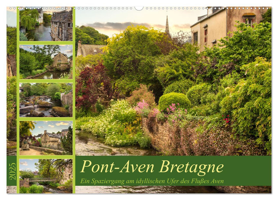 Pont-Aven Bretagne (CALVENDO Wandkalender 2025)