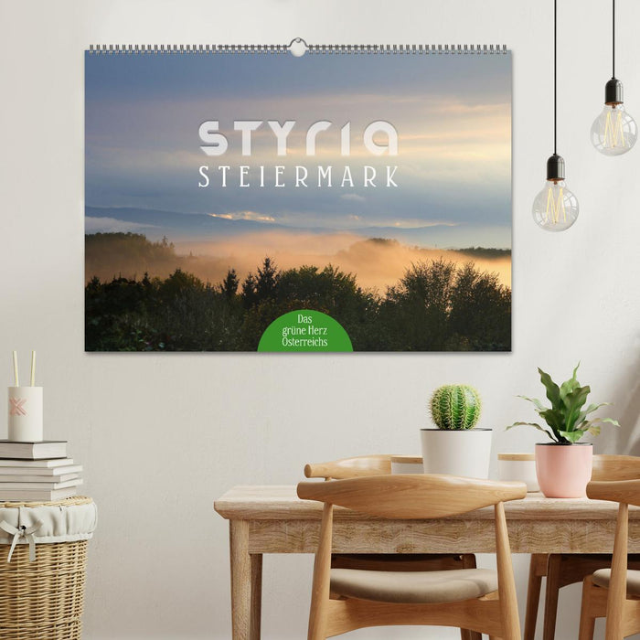 Styria – Steiermark (CALVENDO Wandkalender 2025)