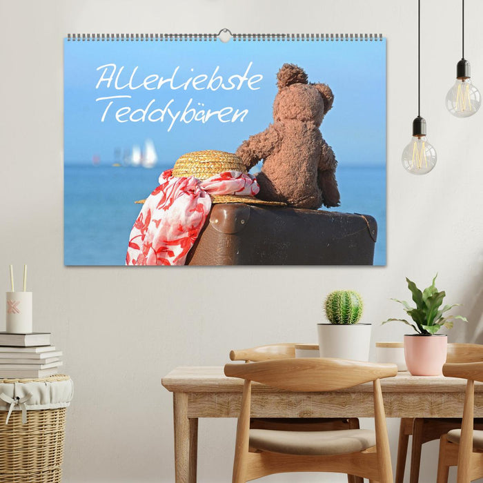 Allerliebste Teddybären (CALVENDO Wandkalender 2025)