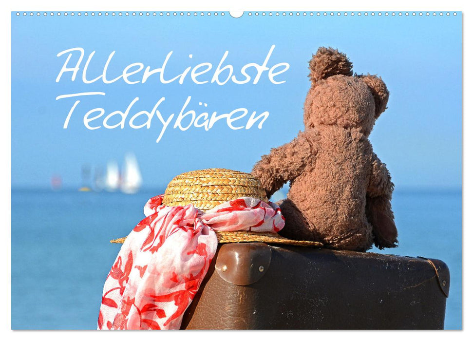 Allerliebste Teddybären (CALVENDO Wandkalender 2025)