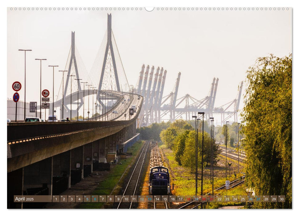 Faszination Hamburger Hafen (CALVENDO Wandkalender 2025)