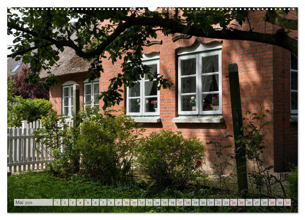 Wunderschöne Hallig Hooge (CALVENDO Wandkalender 2025)