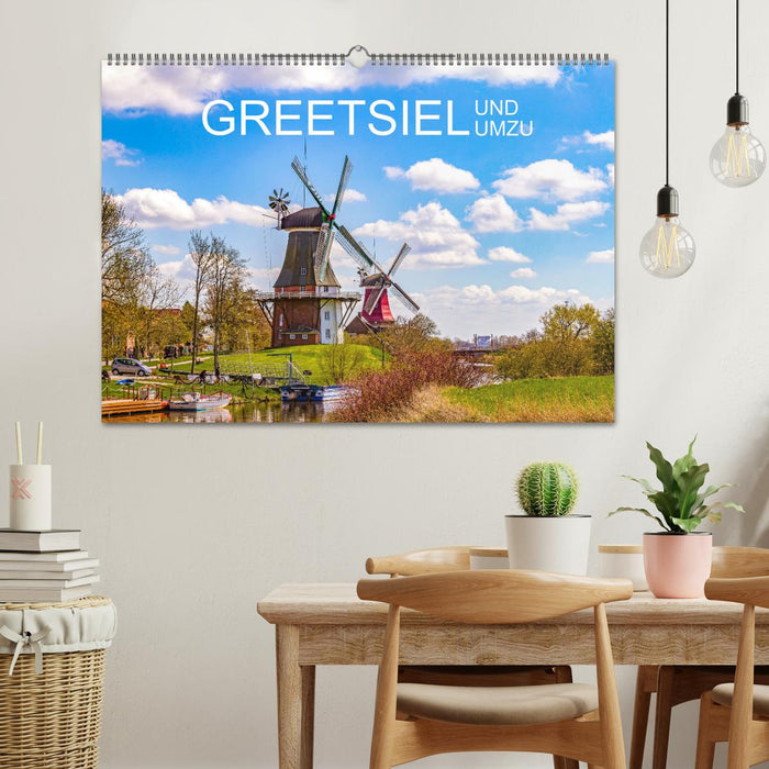 Greetsiel und Umzu (CALVENDO Wandkalender 2025)