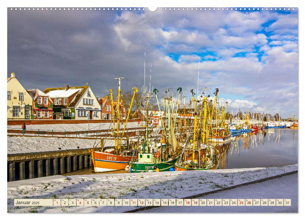 Greetsiel und Umzu (CALVENDO Wandkalender 2025)