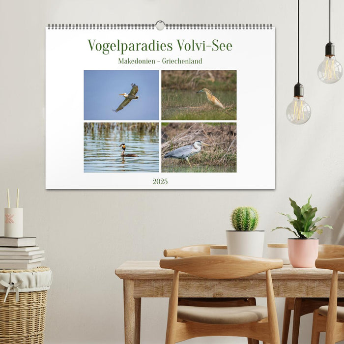 Vogelparadies Volvi-See (CALVENDO Wandkalender 2025)