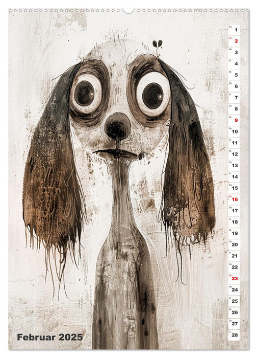 Hund mit Pfiff (CALVENDO Wandkalender 2025)