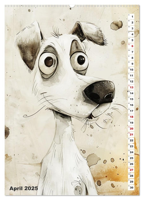 Hund mit Pfiff (CALVENDO Wandkalender 2025)