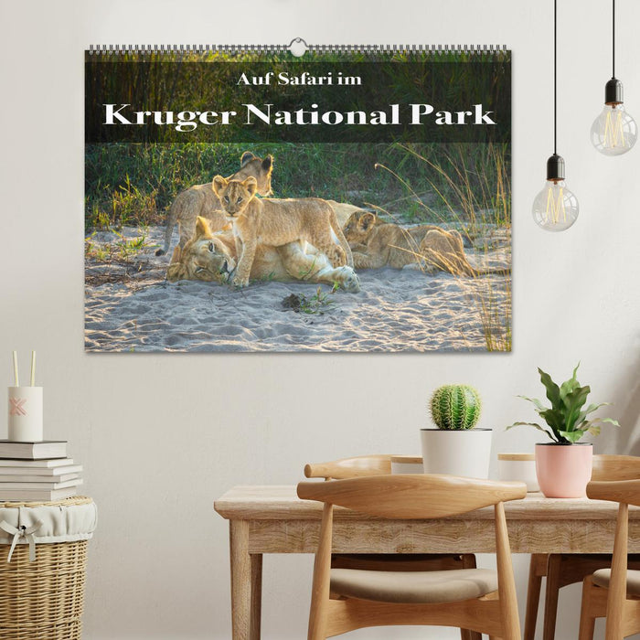 Auf Safari im Kruger National Park (CALVENDO Wandkalender 2025)