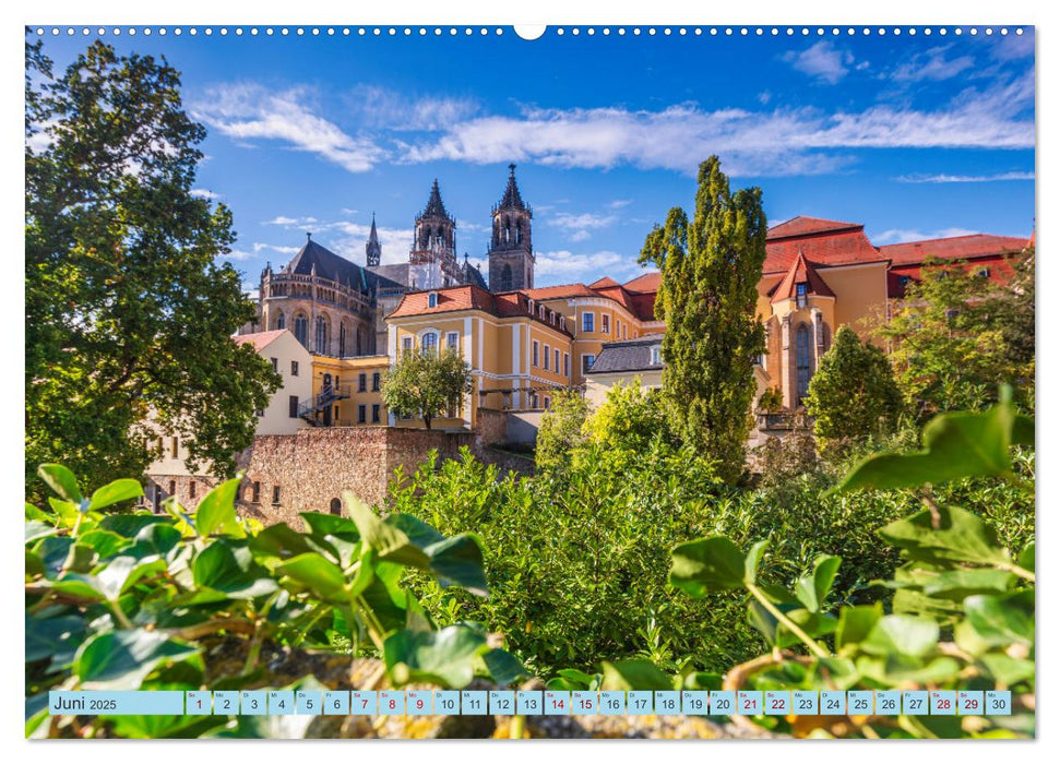 Mit dem Magdeburger Dom durchs Jahr (CALVENDO Wandkalender 2025)