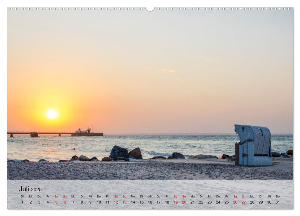 Ostseeküste Schwedeneck 2025 (CALVENDO Premium Wandkalender 2025)