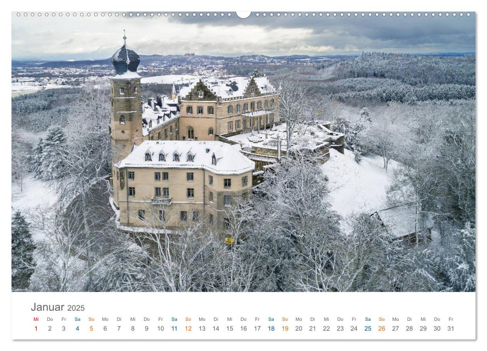 Oberfranken - Bayerns Norden (CALVENDO Wandkalender 2025)