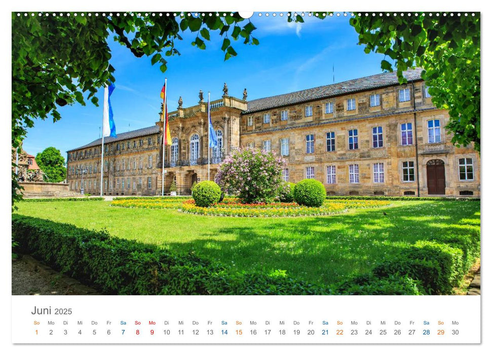 Oberfranken - Bayerns Norden (CALVENDO Wandkalender 2025)