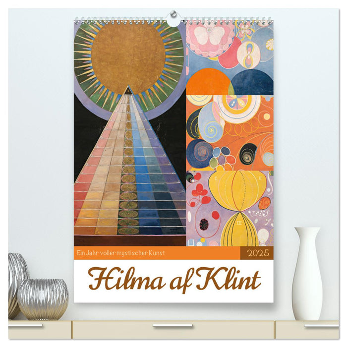 Hilma af Klint - Ein Jahr voller mystischer Kunst (CALVENDO Premium Wandkalender 2025)