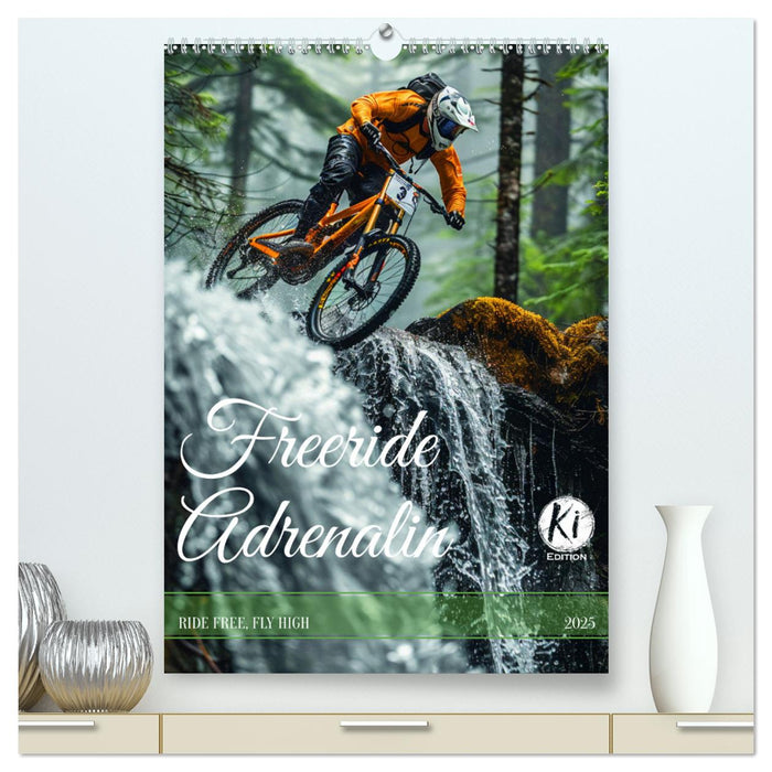 Freeride Adrenalin (CALVENDO Premium Wandkalender 2025)