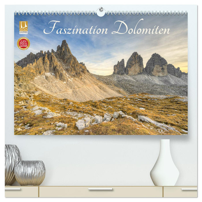 Faszination Dolomiten (CALVENDO Premium Wandkalender 2025)