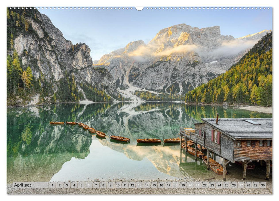 Faszination Dolomiten (CALVENDO Premium Wandkalender 2025)